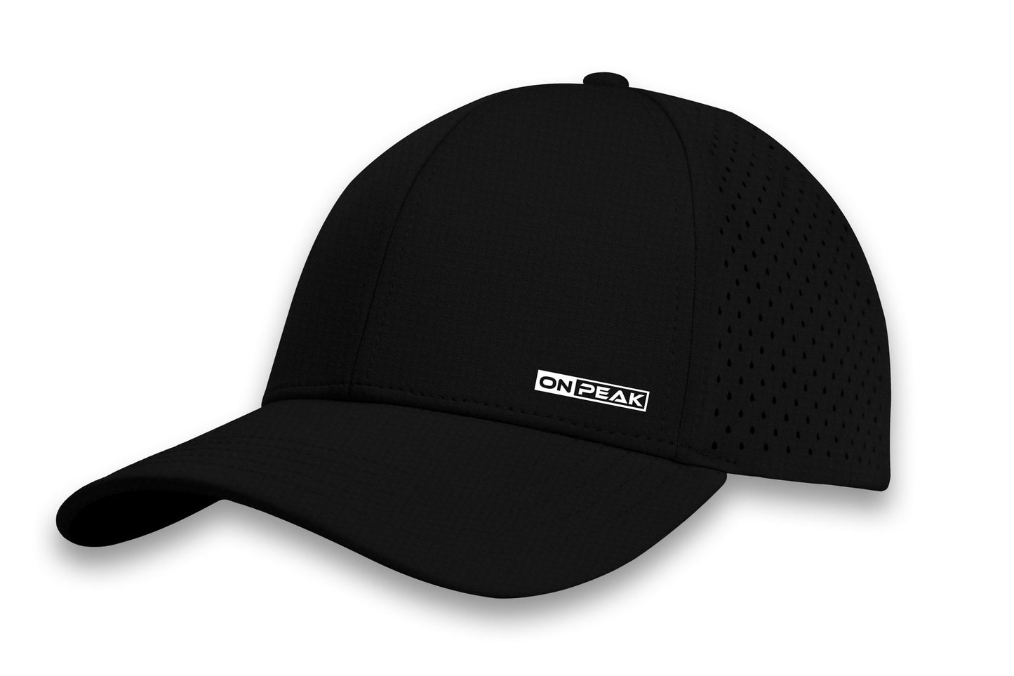 Stealth Black D-Fit Pro - White Onpeak Logo