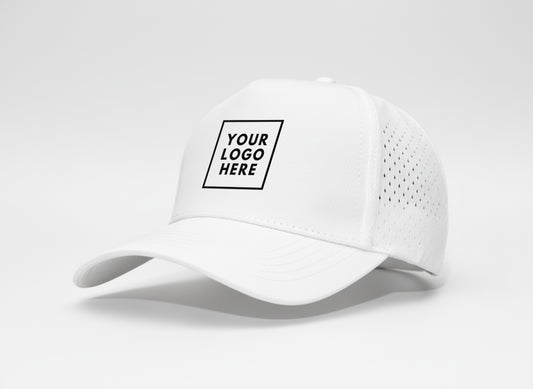 Arctic White D-Fit Pro - Custom Logo