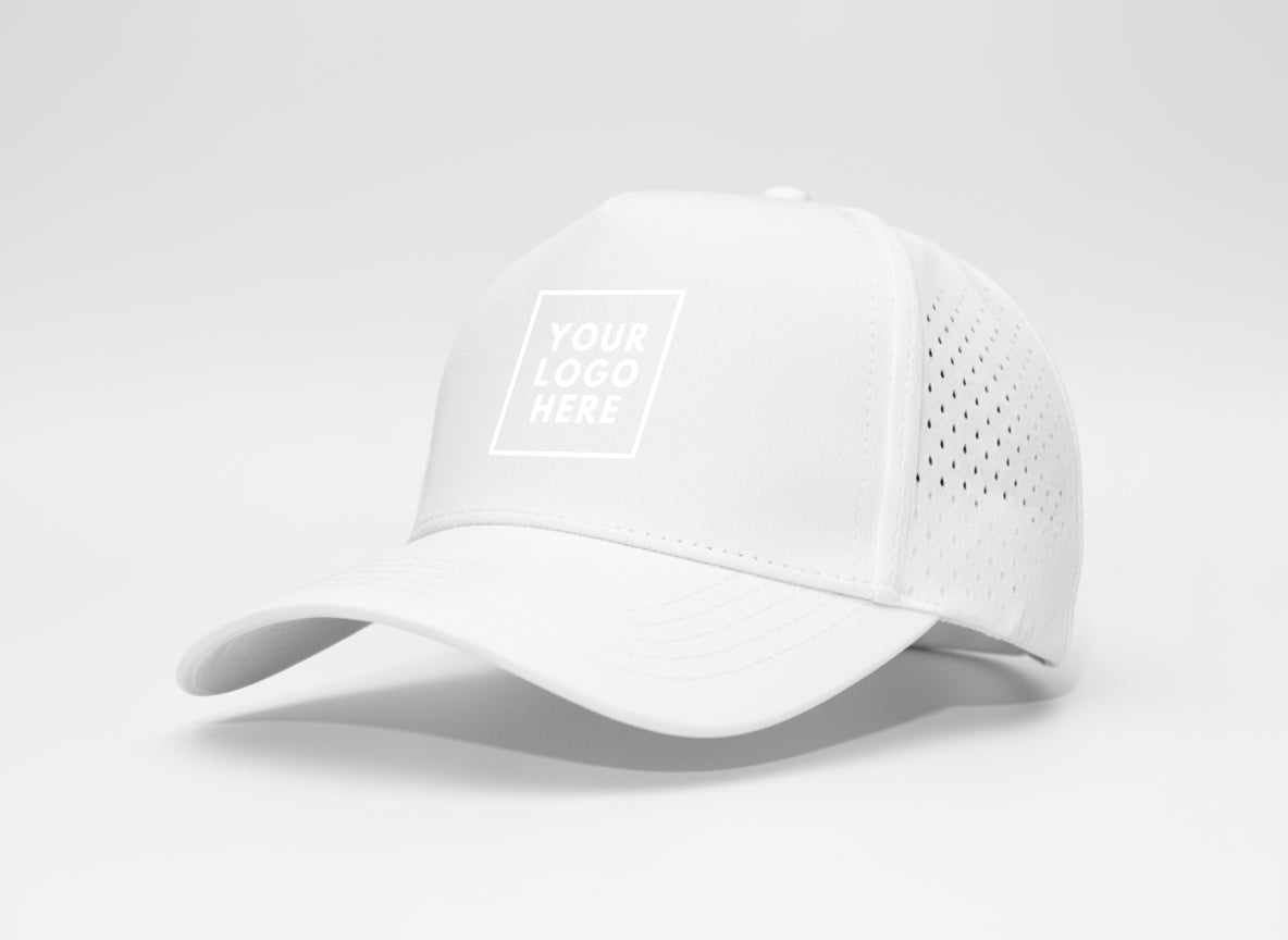 Arctic White D-Fit Pro - Custom Logo