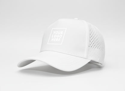 Arctic White D-Fit Pro - Custom Logo