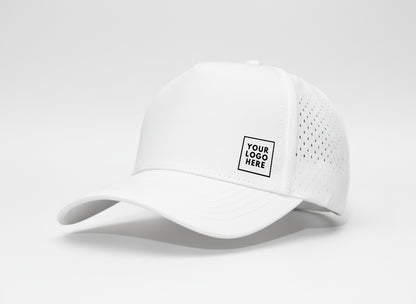 Arctic White D-Fit Pro - Custom Logo