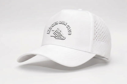 Onpeak Arctic White X Hedges Run Club - White/Black Duel Tone Logo