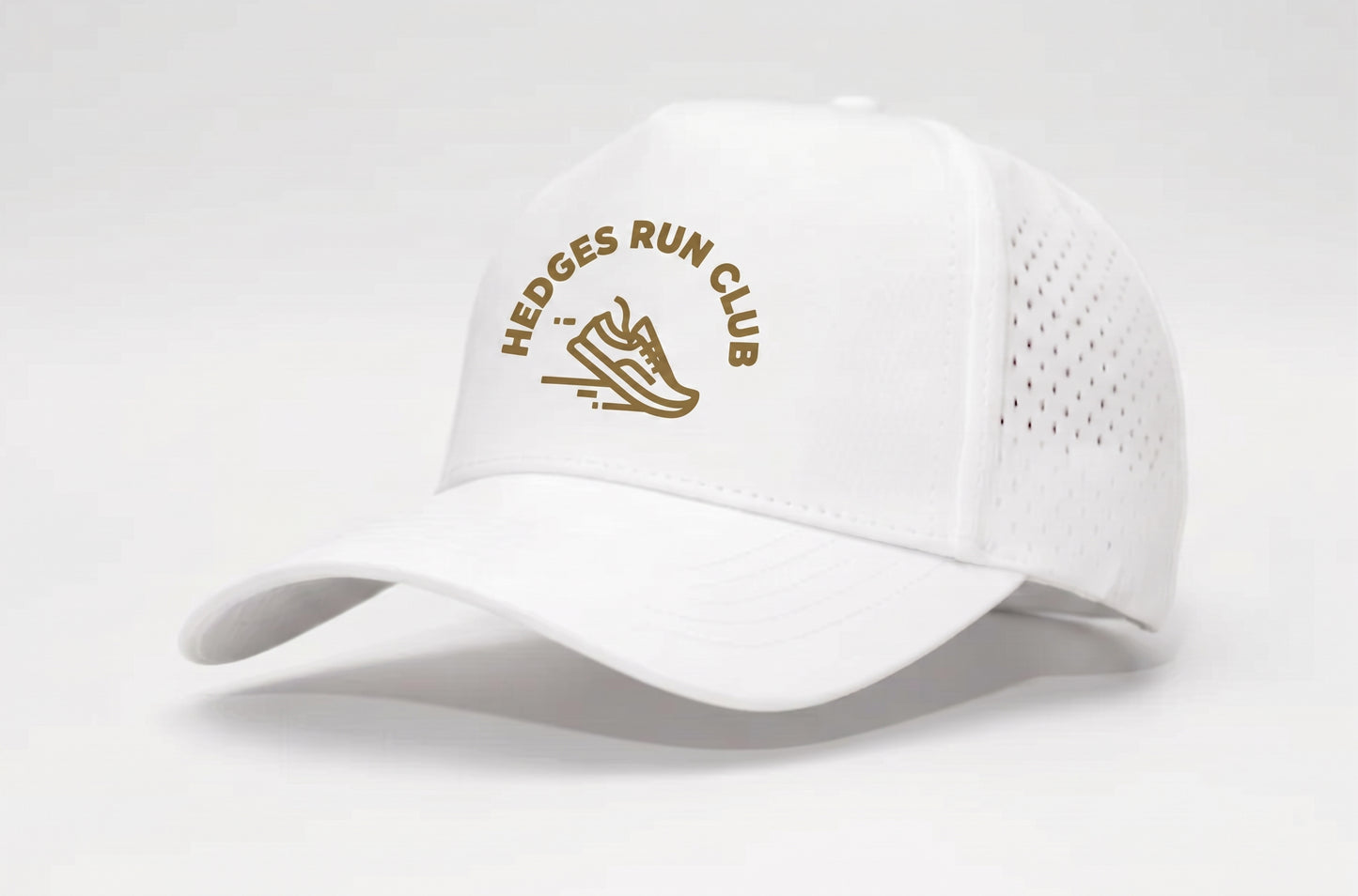 Onpeak Arctic White X Hedges Run Club - Gold Logo