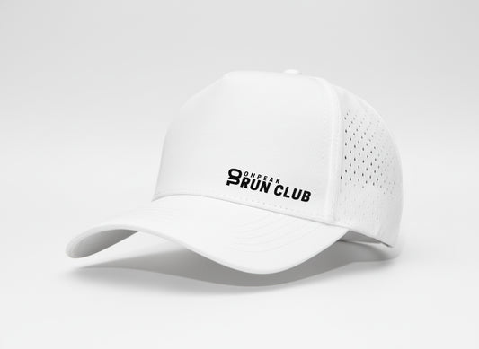 Arctic White D-Fit Pro - OP Onpeak Run Club Logo