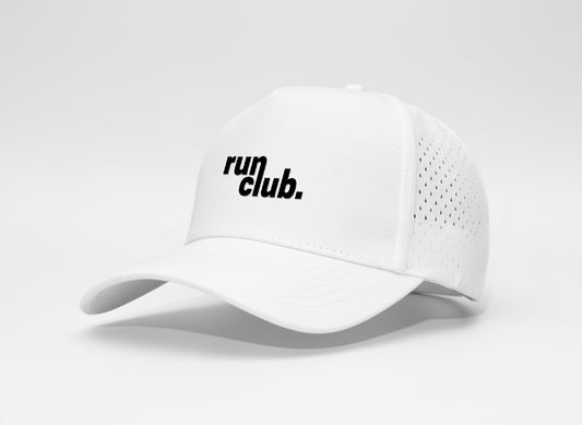 Arctic White D-Fit Pro - Run Club Logo